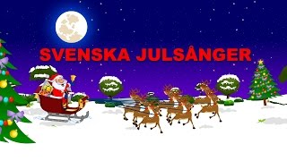 Svenska julsånger  Barnsånger  Christmas Songs in Swedish  Bjällerklang etc [upl. by Meehaf429]