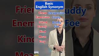 Basic English synonym 4 shorts learnenglish improveenglish english vocabulary [upl. by Ella]