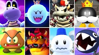 Mario Party 3DS  All Bosses [upl. by Kristien968]