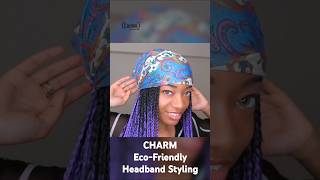 CHARM  Eco Styling with an Eco Headband amazonfinds etsyshop ecofriendly ecofashion [upl. by Terrijo883]