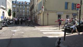 Fête des terminales SaintGermainenLaye 050515 affrontements avec la police [upl. by Otrebide944]