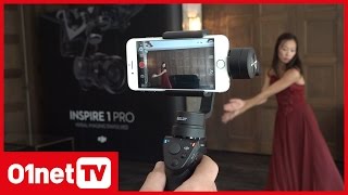 DJI présente son stabilisateur pour smartphone  lOsmo Mobile  IFA 2016 [upl. by Notnroht]