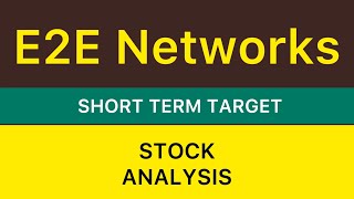 E2E NETWORKS LTD STOCK TARGET ANALYSIS 🔯 E2E NETWORKS SHARE NEWS E2E NETWORKS STOCK UPDATE 221024 [upl. by Amby]