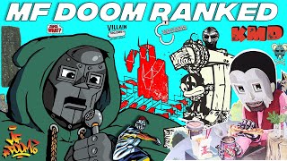 Ranking Every MF DOOM Album [upl. by Musser]