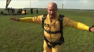 Jim Cantore Skydive [upl. by Oyam]