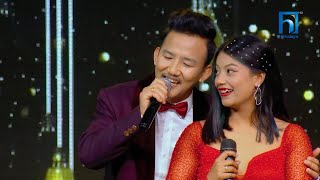 Binod Rai amp Triza Pradhan quotTimilai Kunai Palquot  The Voice of Nepal Season 5 2023 [upl. by Tomi]