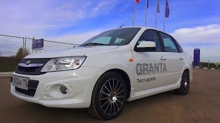 2015 Lada Granta Sport Review [upl. by Ahsial710]