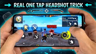 Perfect One Tap Headshot Trick 😈  Handcam  M1887  M1014  Headshot Setting Frer Fire [upl. by Yeltsew658]