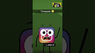 Timepass 🥺 funny shortvideo funnyanimatio comedyjokes [upl. by Belshin]