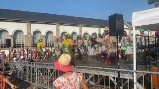 EVAS BENIN Prestation Faïvi de Ricos Campos Podium Parade de cloture [upl. by Nabalas]