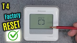 How do I reset my Honeywell thermostat manually [upl. by Riti754]