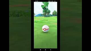 Catching Shadow Golett The Haunted Pokémon pokemongo short shiny pokemon [upl. by Cini]