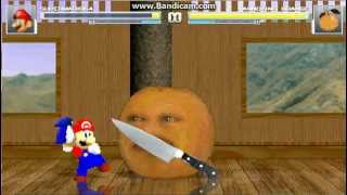 TMS Mugen Battle 1  Super Mario 64 vs Annoying Orange [upl. by Damalas]