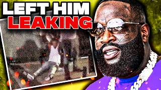 Rick Ross CAUGHT On Camera Getting BEAT UP By Drake Goons For CHASING CLOUT [upl. by Krongold110]