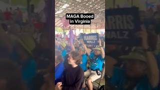 Trump SHOCKED as MAGA BOOED in Virginia [upl. by Dnaletak932]