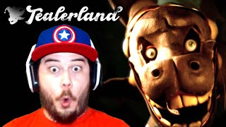 NEW ANIMATRONIC JUMPSCARE HAS ME SHOOK  Tealerland FNAF Fan Game [upl. by Suzann]