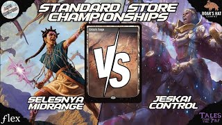 Jeskai Convoke VS Selesnya Midrange MTG Standard [upl. by Idoc]