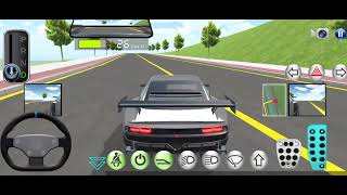 CAR DRIVER SIMULATOR😎CAR FOR PARKING Driving School  3D Driving Class  Gas Station Android Game [upl. by Nahaj218]