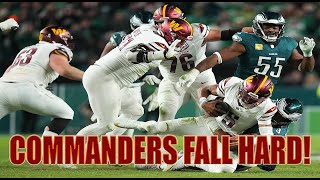 Washington Commanders Lose another Game vs Philadelphia Eagles [upl. by Tollmann509]