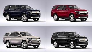 New Chevy Tahoe COLORS  Pick one [upl. by Brewster]