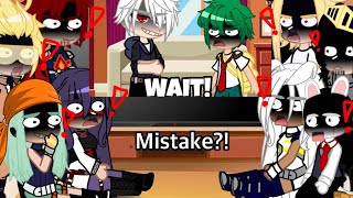 Pro heroes LOV and Parents React To Mistakes  MHABNHA  Gacha Club Life  MY AU [upl. by Sergias800]