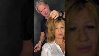 BobCascade Haircut for women 40  Стрижка БобКаскад для женщин 40 hairstyle haircut hair [upl. by Ahsil630]