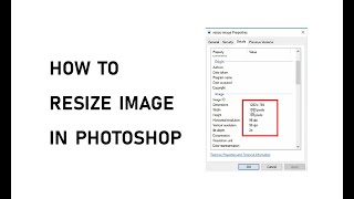 How to resize image in Photoshop  Easy Steps [upl. by Maleen]