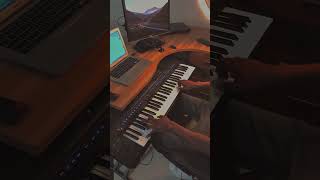 እንግዳዬ bridge’s cover pianocover music protestantmezmur ethiopia keyboardist [upl. by Eedebez479]