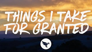 Larry Fleet  Things I Take For Granted Lyrics [upl. by Dacey777]