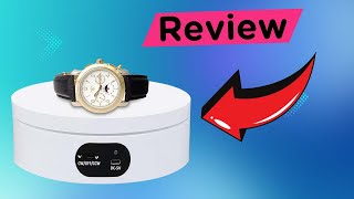 Motorized Rotating Display Stand  Review and Demo [upl. by Arnon949]