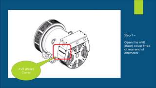 Alternator Excitation Procedure [upl. by Darrow]