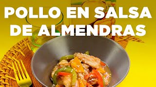 POLLO CON SALSA DE ALMENDRAS  Gallina Blanca [upl. by Girhiny]