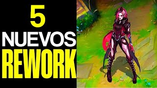 5 REWORKS CONFIRMADOS 2024  League of Legends [upl. by Delanie731]