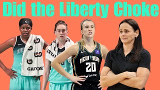 NY Liberty Choke or did the Lynx figure the out [upl. by Sparhawk949]