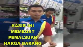 Tidak Mengakui Pegawai Indomaret Ketahuan Menipu Pembeli [upl. by Beaston8]