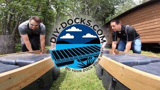 DIY Docks with Dock Edge  diydockscom [upl. by Lucinda]