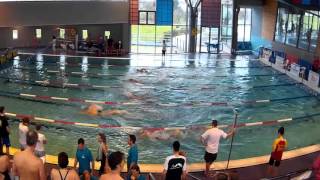 bernard 100 M Freestyle fev 2016 Swimming event [upl. by Ettenahs]