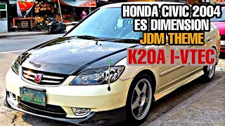 Honda Civic ES Dimension JDM THEME K20A  OtoCulture [upl. by Stacey]