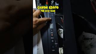 canon g3010 P08 error fixed [upl. by Asserak]