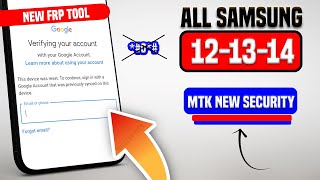 Finally🔥All New Security 2024  New FRP Tool  Samsung FRP Bypass Android 121314  without 0 [upl. by Aruasi]