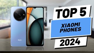 Top 5 BEST Xiaomi Phones in 2024 [upl. by Adnima]