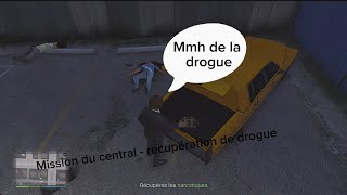 Nouveau dlc gta online Mission centrale  récupération de drogue [upl. by Nelon]