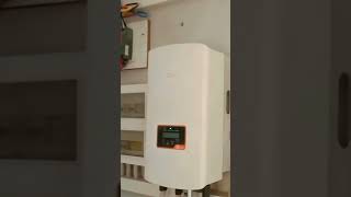 On grid and hybrid combination 10 kw Solis on grid inverter and 6kw HLE inverter ongridinverter [upl. by Wu]