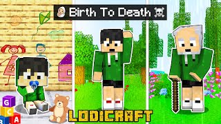 Esonis BIRTH to DEATH in MINECRAFT Tagalog [upl. by Eugenia608]