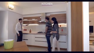 Director Anwar Rasheed’s Apartment Interiors  DLIFE Kochi [upl. by Goodrow]