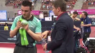 Quentin ROBINOT  Stéphane OUAICHE en demifinale 2016 [upl. by Beichner553]