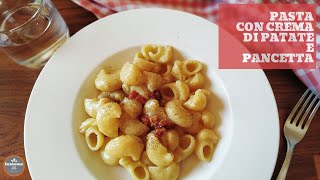 PASTA CON CREMA DI ASPARAGI E PANCETTA [upl. by Rhpotsirhc]