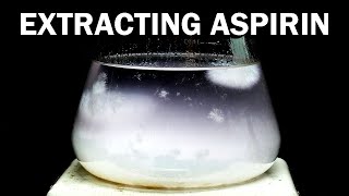 Aspirin to Acetaminophen  Part 1 of 6 Extracting Aspirin from Pills [upl. by Schreck384]