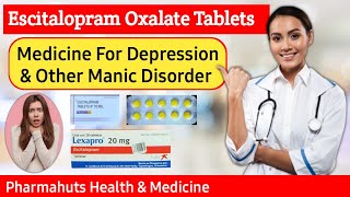 Escitalopram tablets ip nexito 10  escitalopram oxalate tablets  Escitalopram  Antidepressants [upl. by Locin249]