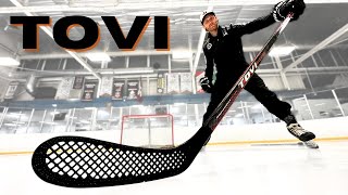 What is a DiamondAire Blade  TOVI Hockey Stick Review [upl. by Rudin613]